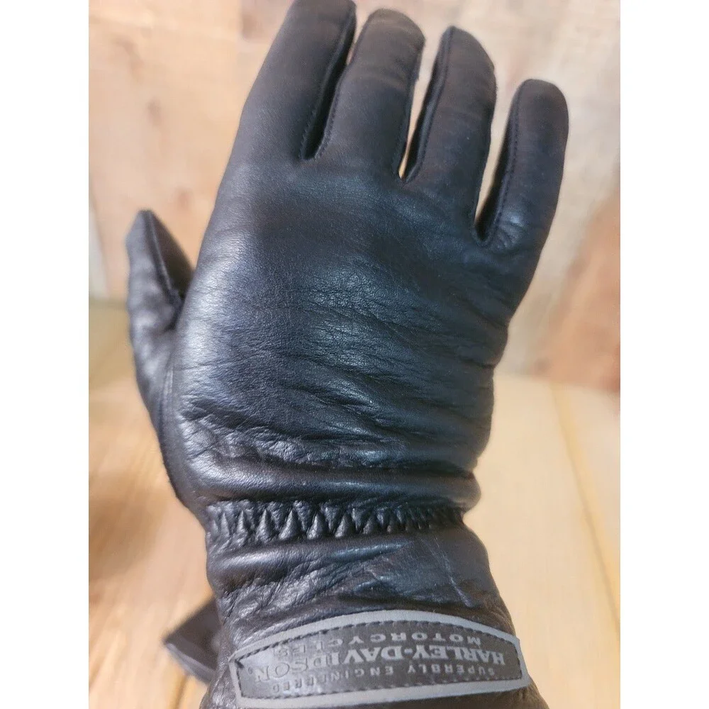 Womens Harley Davidson Riding Leather Gloves